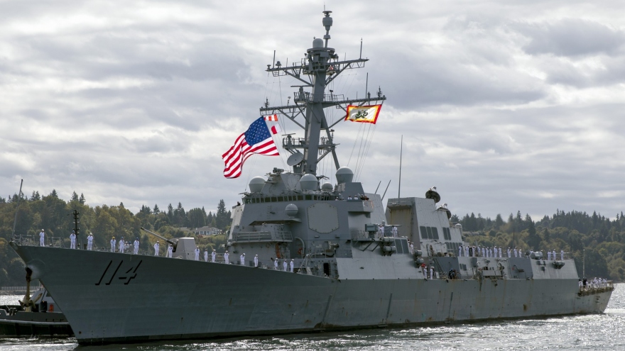 Điều dàn chiếm hạm “khủng” tới Nhật Bản, Mỹ muốn đối phó mối đe dọa từ Trung Quốc?