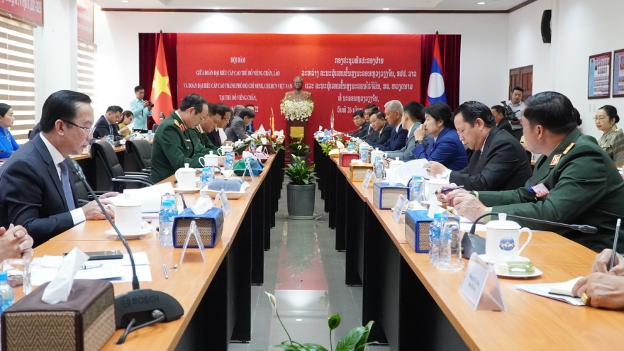 Thành phố Hồ Chí Minh và Thủ đô Vientiane (Lào) tăng cường hợp tác