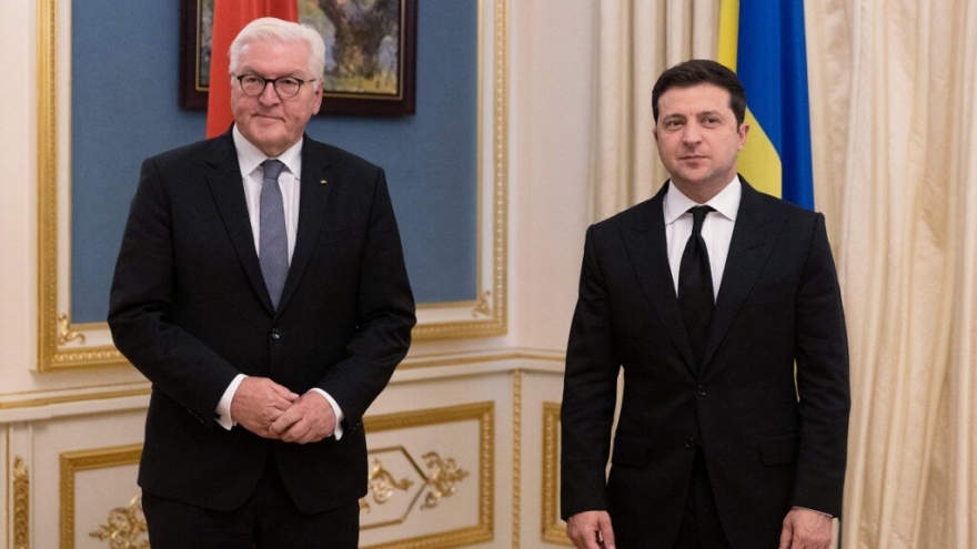 Tổng thống Đức điện đàm với Tổng thống Ukraine