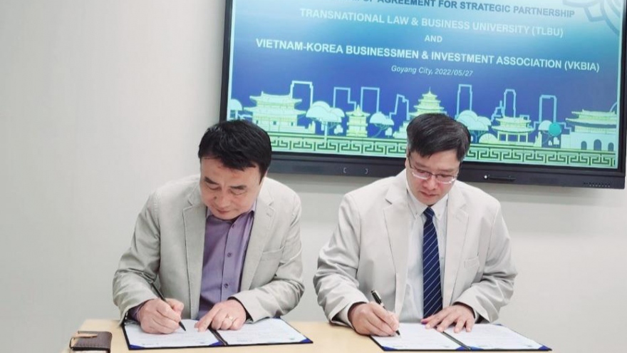 VKBIA hợp tác chiến lược trong đào tạo lĩnh vực luật và kinh tế với Hàn Quốc