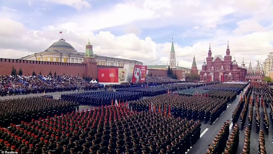 Hình ảnh ấn tượng Lễ duyệt binh kỷ niệm 77 năm Ngày Chiến thắng tại Quảng trường Đỏ