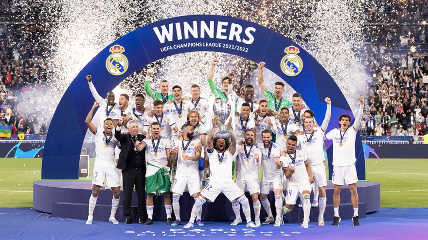 Hành trình vô địch Champions League 2021/2022 của Real Madrid