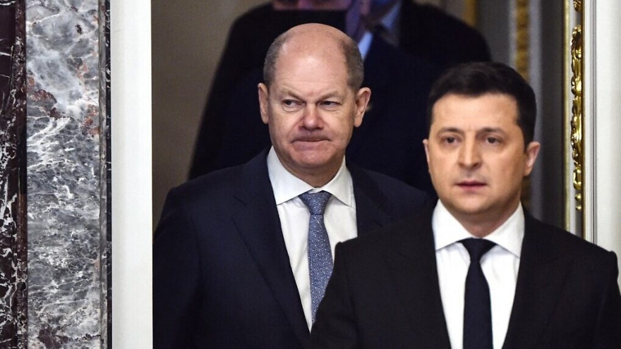 Tổng thống Zelensky mời Thủ tướng Đức thăm Ukraine vào ngày 9/5