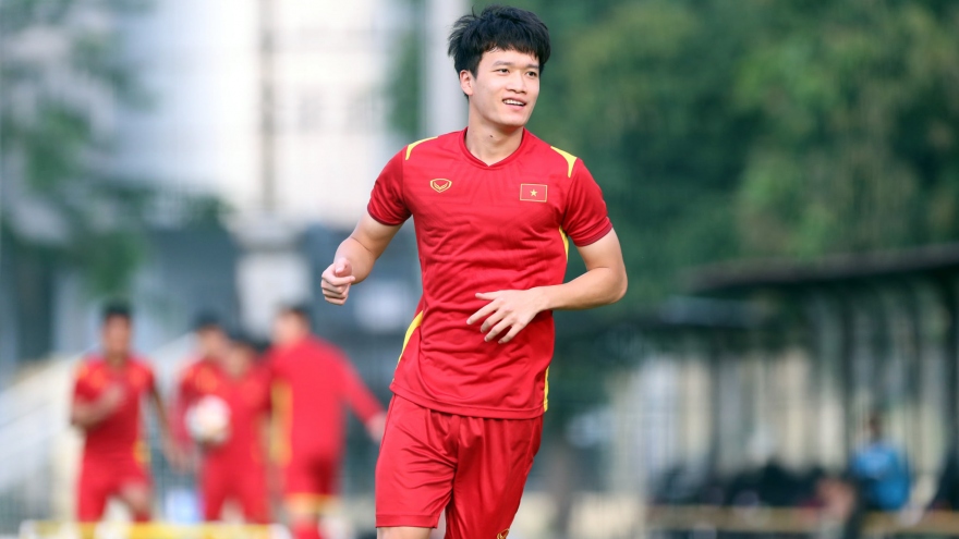 Tiền vệ Hoàng Đức báo tin vui cho U23 Việt Nam