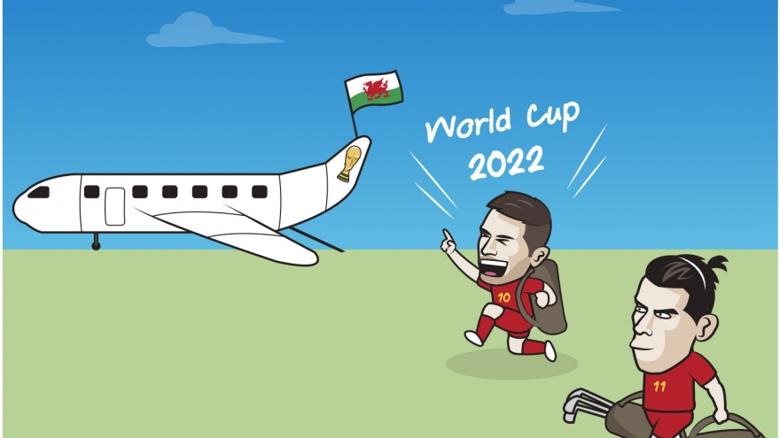 Biếm họa 24h: Gareth Bale có lần đầu dự World Cup