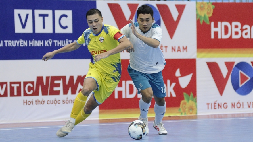 Giải Futsal HDBank VĐQG 2022: Hiếu Hoa Đà Nẵng thắng tối thiểu trước Cao Bằng