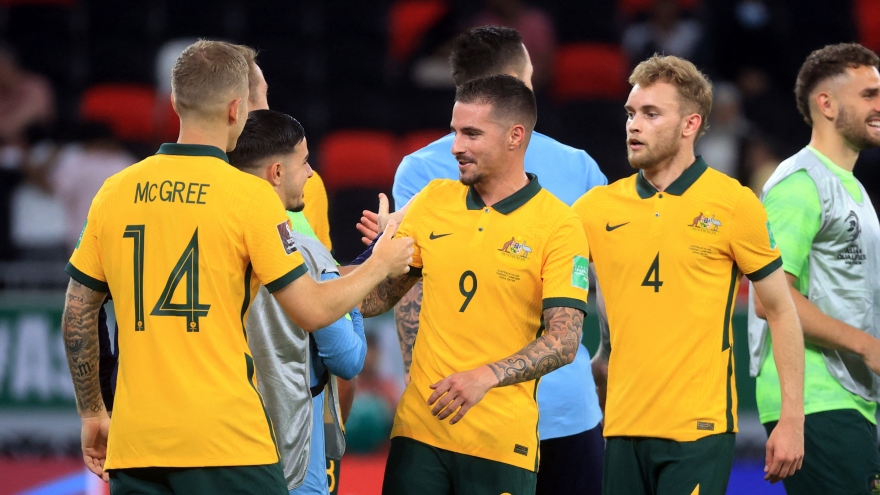 Kết quả play-off World Cup 2022: Australia thắng UAE, tranh vé cùng Peru