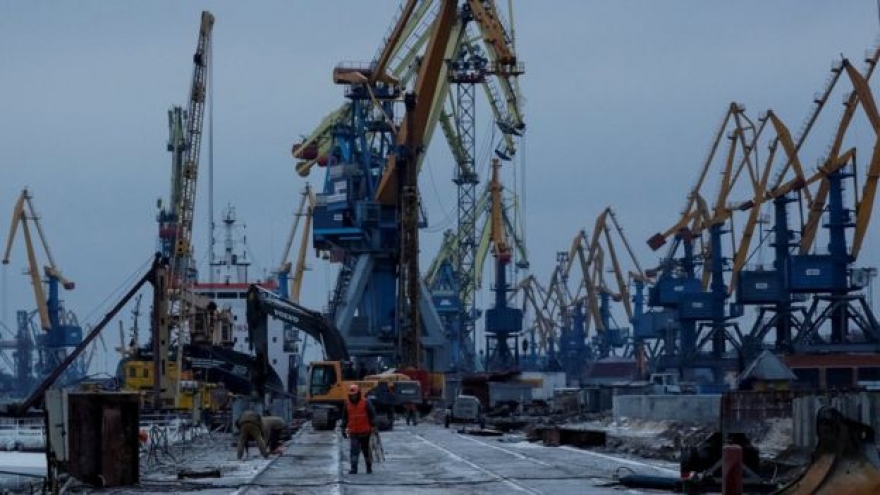 Nga tuyên bố đảm bảo an toàn hàng hải tại cảng Mariupol