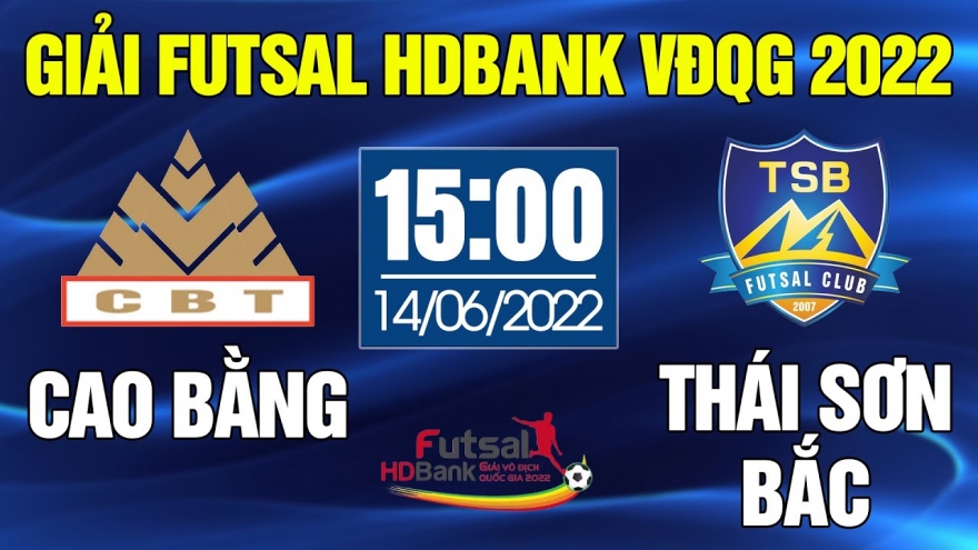 
        Xem trực tiếp Futsal HDBank VĐQG 2022: Cao Bằng - Thái Sơn Bắc
                  
                              