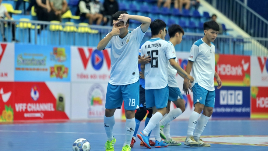 
        Giải Futsal HD Bank VĐQG 2022: Xác định 4 CLB vượt qua vòng loại để góp mặt ở VCK
                              