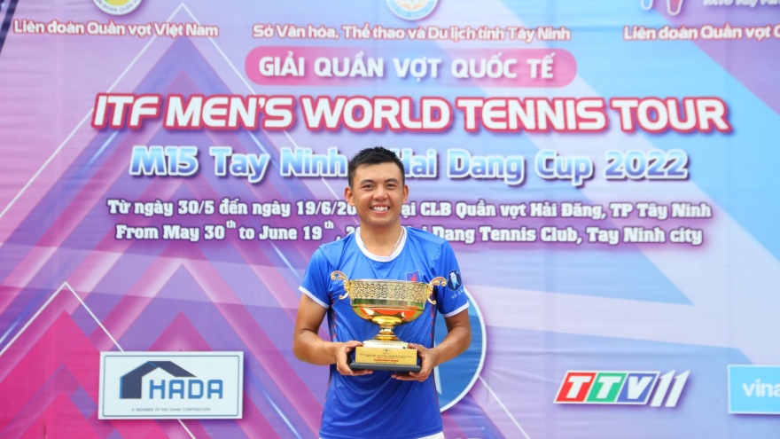 Tay vợt số 1 Việt Nam đổi kế hoạch thi đấu, hướng đến top 300 thế giới