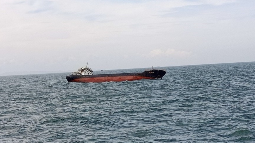 Đảm bảo an toàn hàng hải tại vị trí tàu Nam Thịnh 126 chìm