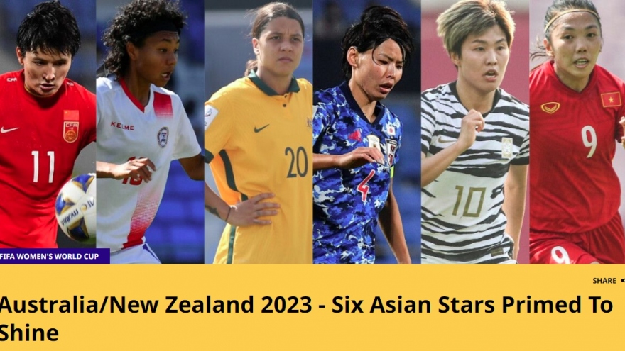 Huỳnh Như lọt top ngôi sao châu Á hứa hẹn tỏa sáng ở World Cup nữ 2023