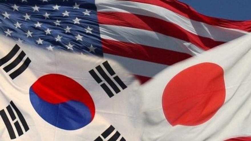 Triều Tiên phản đối Hàn Quốc, Mỹ, Nhật Bản tăng cường hợp tác an ninh 3 bên