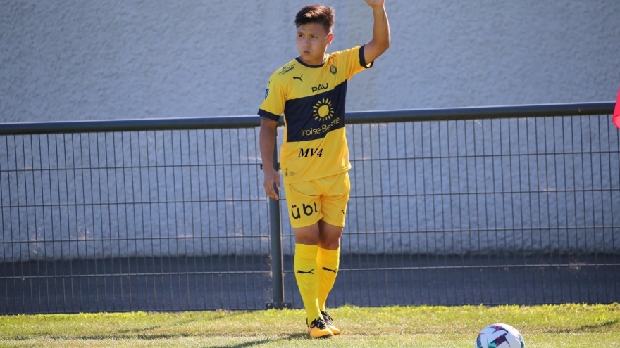 Quang Hải được Pau FC đăng ký thi đấu trận ra quân tại Ligue 2