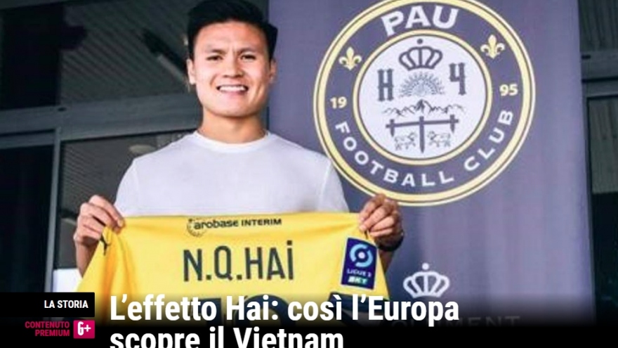 Báo thể thao hàng đầu châu Âu ca ngợi “hiệu ứng Quang Hải” ở Pau FC