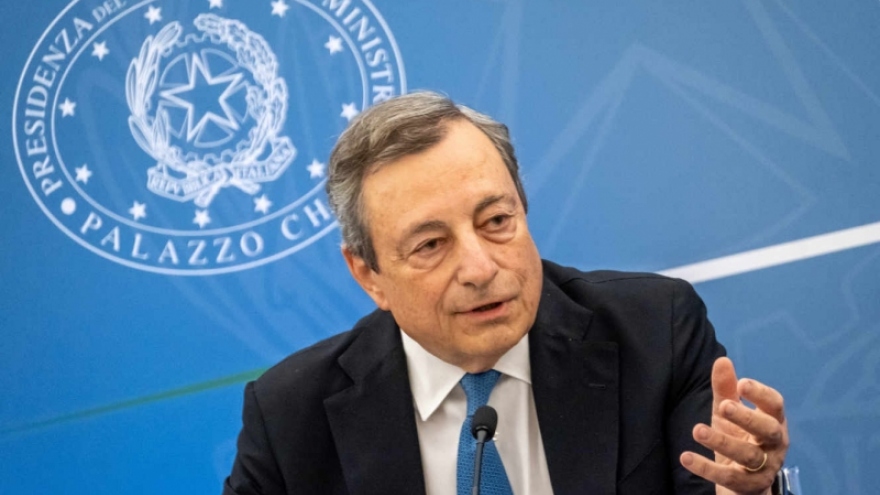 Thủ tướng Mario Draghi nộp đơn từ chức, chính phủ Italy nguy cơ sụp đổ