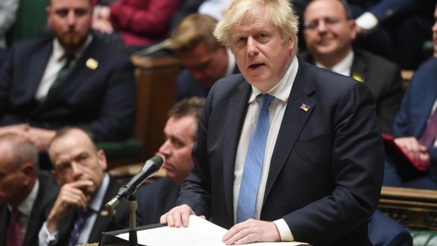 Thủ tướng Anh Boris Johnson chính thức từ chức