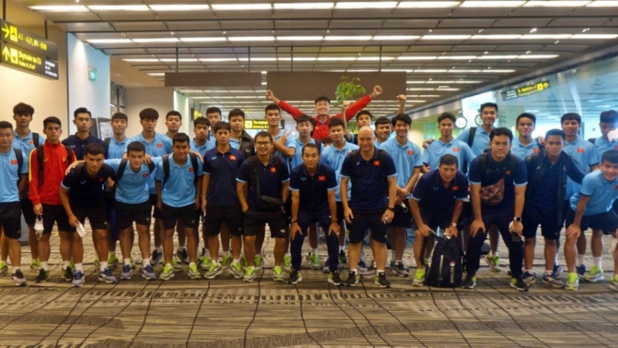 U19 Việt Nam lên đường về nước để chuẩn bị cho giải châu Á