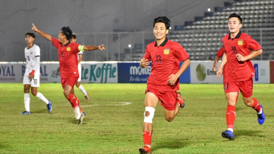 U19 Lào tự tin đánh bại U19 Thái Lan để vào chung kết U19 Đông Nam Á 2022