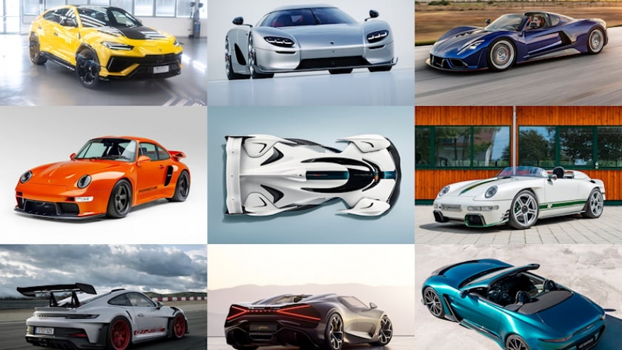 15 mẫu xe đẹp nhất Tuần lễ xe hơi Monterey 2022