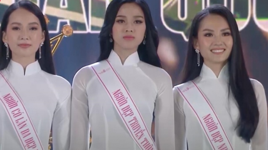 Khoảnh khắc Hoa hậu Mai Phương 'bị Đỗ Thị Hà đánh bại' 2 năm trước gây sốt
