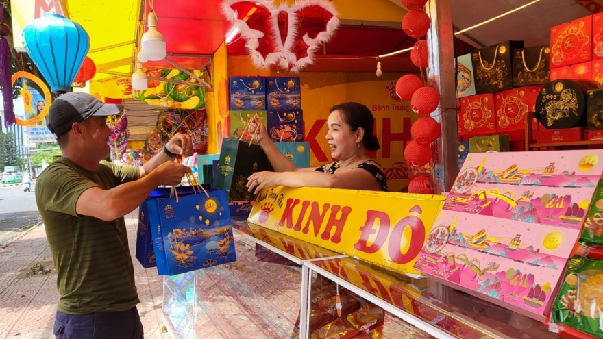 Thị trường bánh Trung thu tại Đắk Lắk sôi động vào mùa