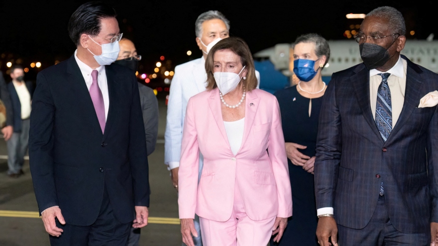 Mỹ: Chuyến thăm của bà Pelosi tới Đài Loan là chính thức