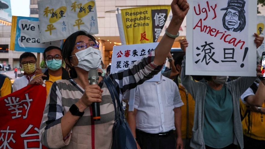 Trung Quốc phản đối gay gắt chuyến thăm của bà Pelosi tới Đài Loan