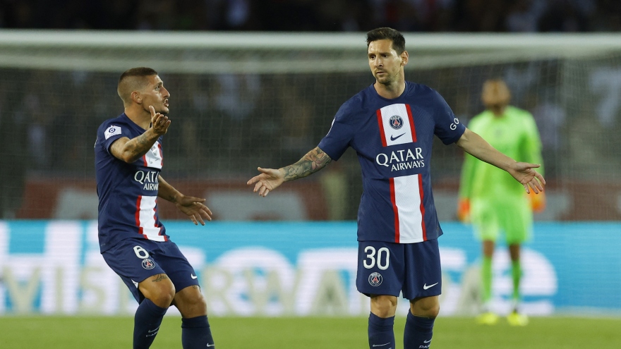 Messi & Mbappe bỏ lỡ khó tin, PSG bị Monaco chia điểm