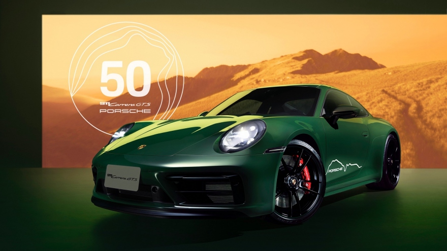 Cận cảnh Porsche 911 phiên bản kỷ niệm 50 năm có mặt tại Đài Loan
