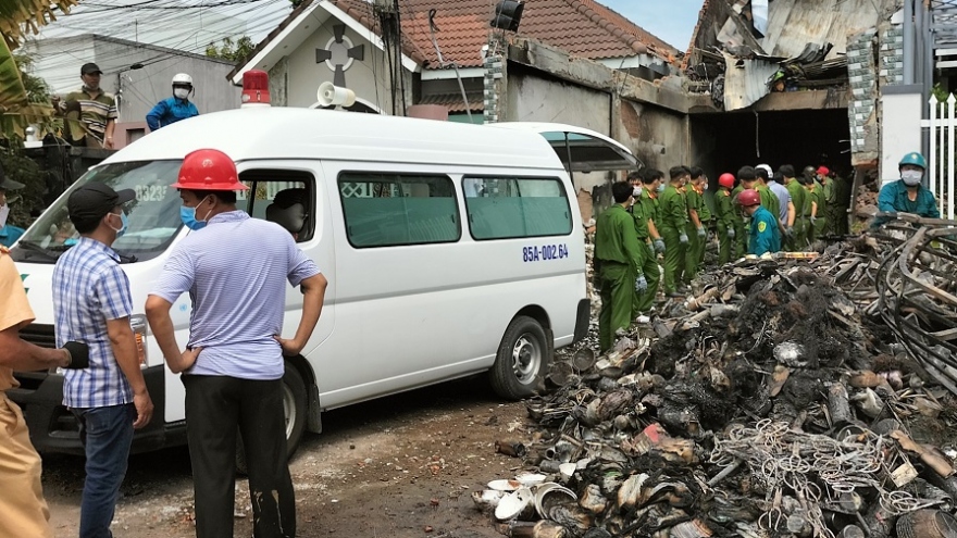 Đã tìm thấy 3 mẹ con trong căn nhà bị cháy ở Ninh Thuận