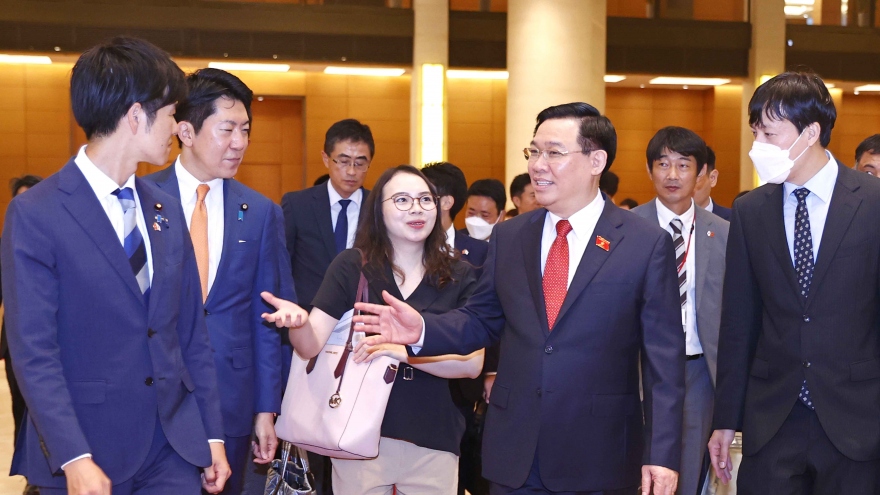 Chủ tịch Quốc hội tiếp Đoàn Ban Thanh niên Đảng LDP Nhật Bản