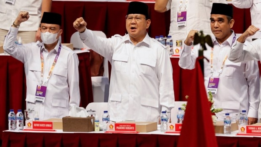 Bộ trưởng Quốc phòng Indonesia lần thứ 3 ra tranh cử tổng thống