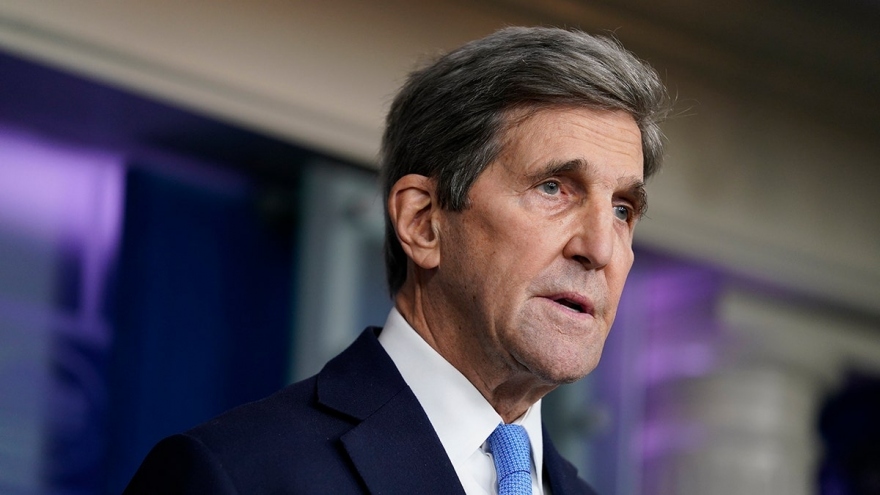 Đặc phái viên của Tổng thống Mỹ về khí hậu John Kerry thăm Việt Nam