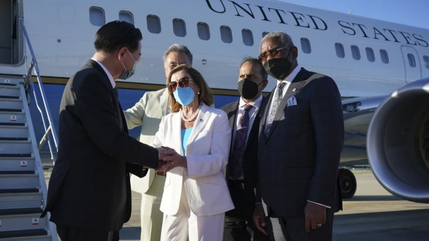 Chủ tịch Hạ viện Mỹ Nancy Pelosi kết thúc chuyến thăm Đài Loan (Trung Quốc)
