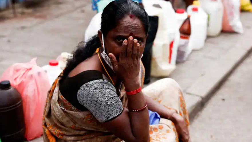Số phận mong manh của nhiều phụ nữ Sri Lanka trong khủng hoảng kinh tế