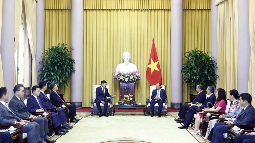 Chủ tịch nước hoan nghênh Lotte đầu tư gần 5 tỷ USD vào Việt Nam