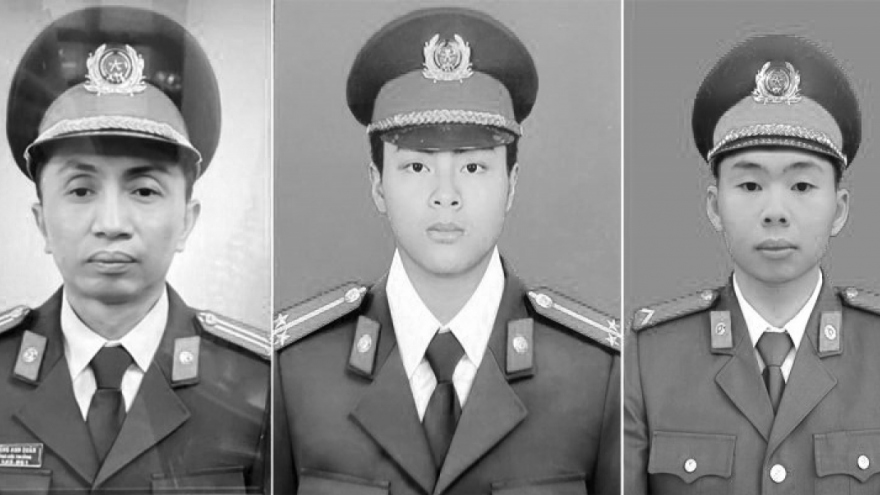 Ba chiến sĩ cảnh sát hy sinh khi chữa cháy - Những anh hùng thời bình