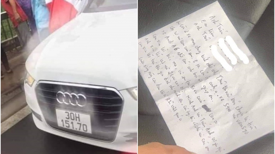Người đàn ông tử vong dưới chân cầu Nhật Tân là chủ nhân chiếc xe Audi 