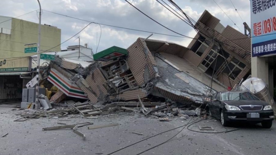 Đài Loan liên tiếp rung chuyển vì động đất, ít nhất 1 người thiệt mạng