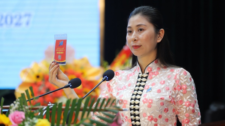 Chị Cầm Thị Huyền Trang tái đắc cử Bí thư Tỉnh đoàn Sơn La, nhiệm kỳ 2022 - 2027