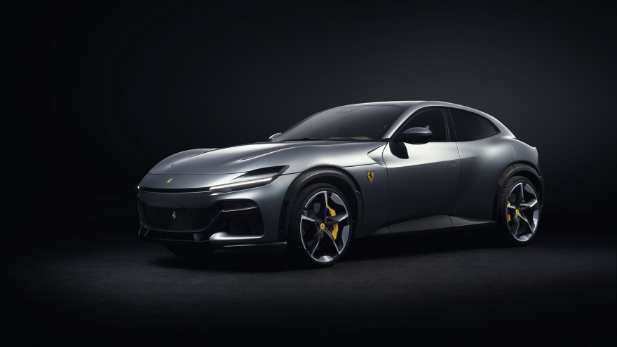 Ferrari ra mắt mẫu xe SUV 4 cửa đầu tiên mang tên Purosangue 2023