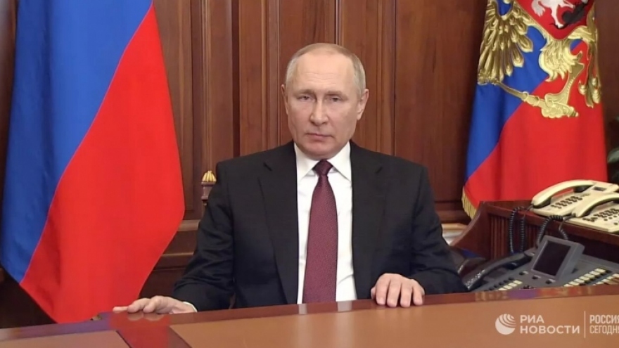 Tổng thống Nga: Mục tiêu giải phóng Donbass sẽ không thay đổi