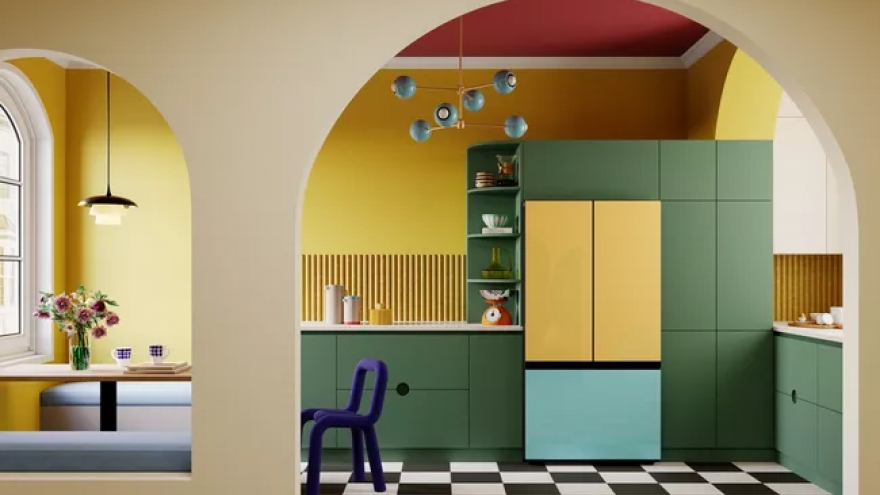 Trang trí căn bếp với sự kết hợp màu sắc độc lạ mà bạn nhất định phải thử