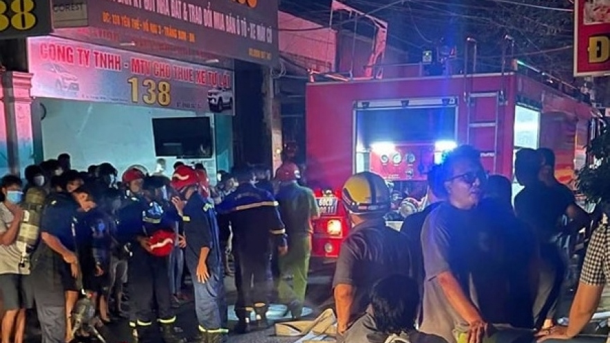 Đã dập tắt đám cháy quán karaoke tại Đồng Nai