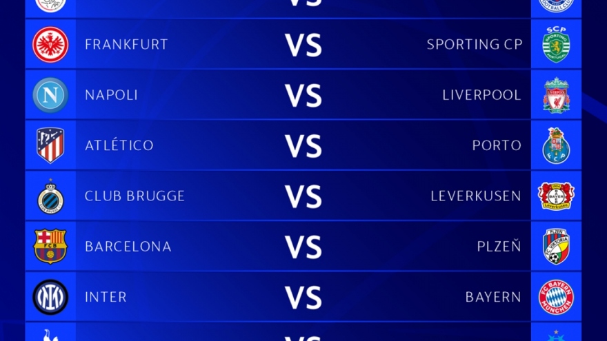 Lịch thi đấu Cúp C1 châu Âu hôm nay: Liverpool, Bayern đối mặt thử thách ở Italy