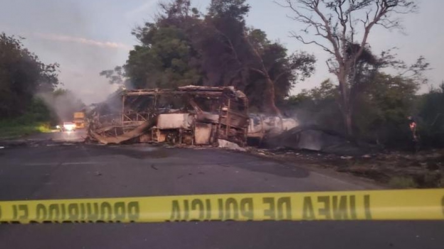 Tai nạn giao thông đường bộ tại Mexico, ít nhất 18 người thiệt mạng