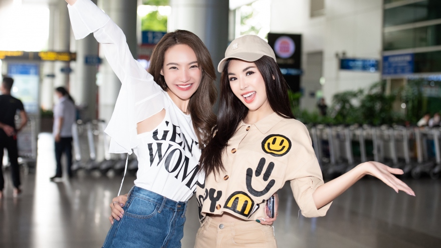 Hai Á hậu đình đám “xứ chùa vàng” bất ngờ xuất hiện tại Miss Grand Vietnam 2022