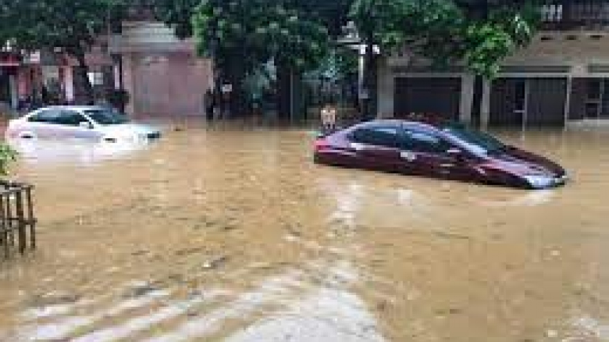 Tập trung khắc phục lũ lụt cục bộ tại Văn Bàn (Lào Cai)